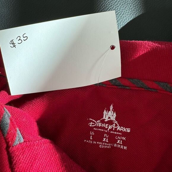 Disney Red Mickey Mouse Polo - Picture 6 of 6